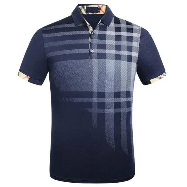 Cotton Polo Shirt — Short Sleeve, Slim Fit