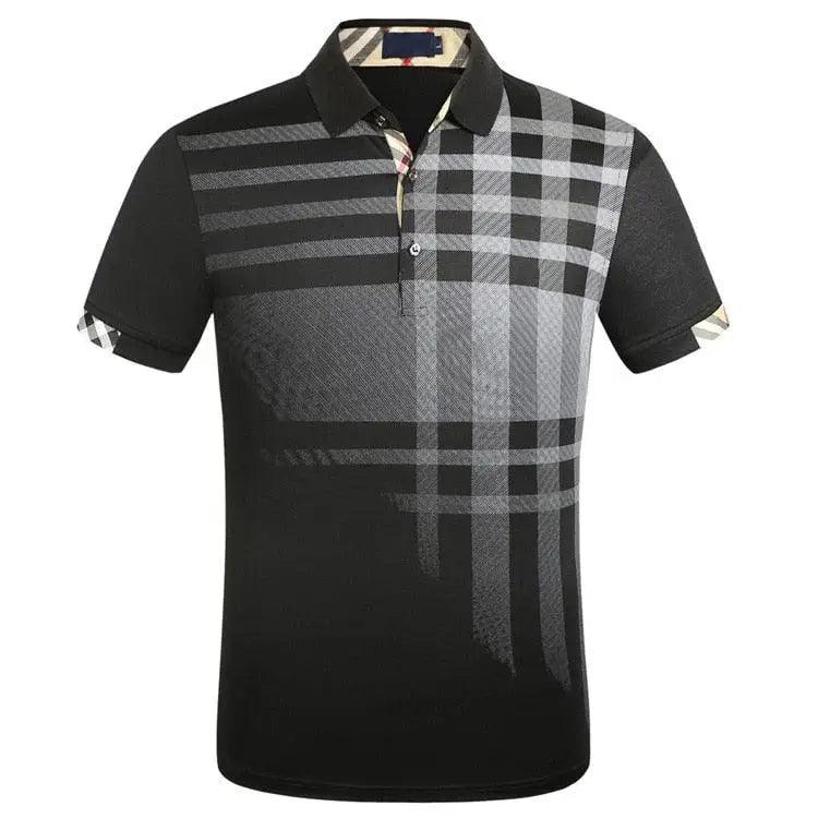 Cotton Polo Shirt — Short Sleeve, Slim Fit