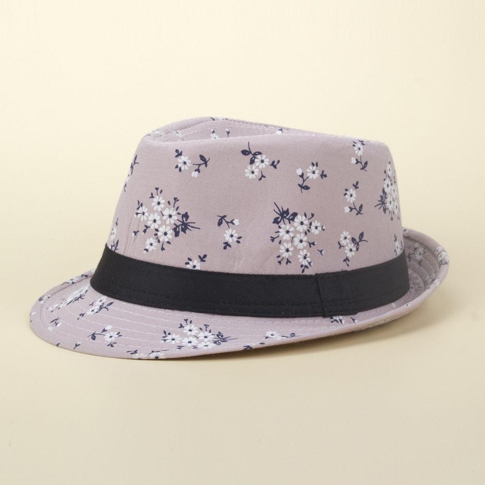 New Spring Summer Retro Men's Hats Fedoras Classic Simple Hat Vintage Short Brim Warm Fedora Hat Belt Design Elegant Summer Sun Hat For Men Summer Accessories UV Protection 58cm