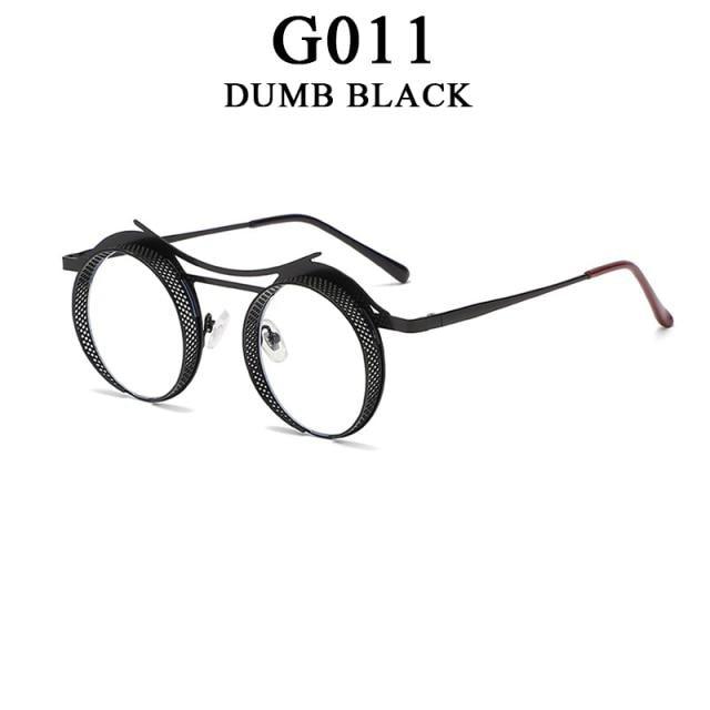 Retro Metal Round Circle Frame Sunglasses For Men New Fashionable New Round Shape Style Glasses For Women New Vintage Luxury Style Retro Sunglasses