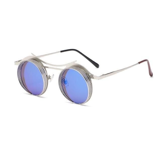 Retro Metal Round Circle Frame Sunglasses For Men New Fashionable New Round Shape Style Glasses For Women New Vintage Luxury Style Retro Sunglasses