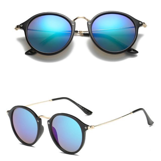 Round Retro Polarized Sunglasses Classic Round Retro Style Sunglasses For Men Fashionable Sunglasses for Men Women Vintage Style Sunglasses For Men Luxury Style Frames