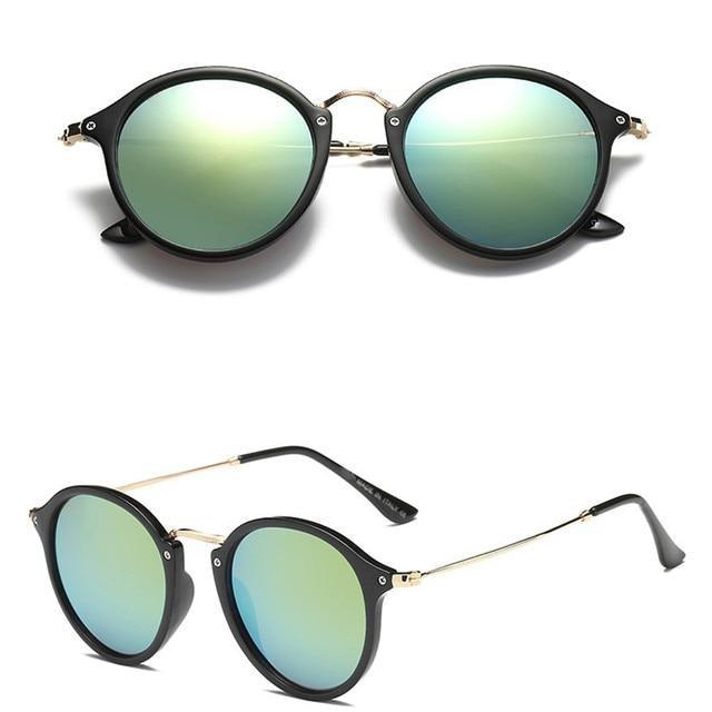 Round Retro Polarized Sunglasses Classic Round Retro Style Sunglasses For Men Fashionable Sunglasses for Men Women Vintage Style Sunglasses For Men Luxury Style Frames