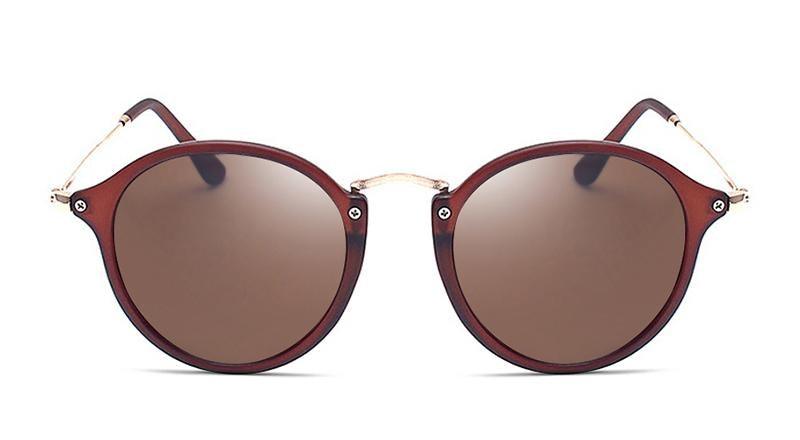 Round Retro Polarized Sunglasses Classic Round Retro Style Sunglasses For Men Fashionable Sunglasses for Men Women Vintage Style Sunglasses For Men Luxury Style Frames