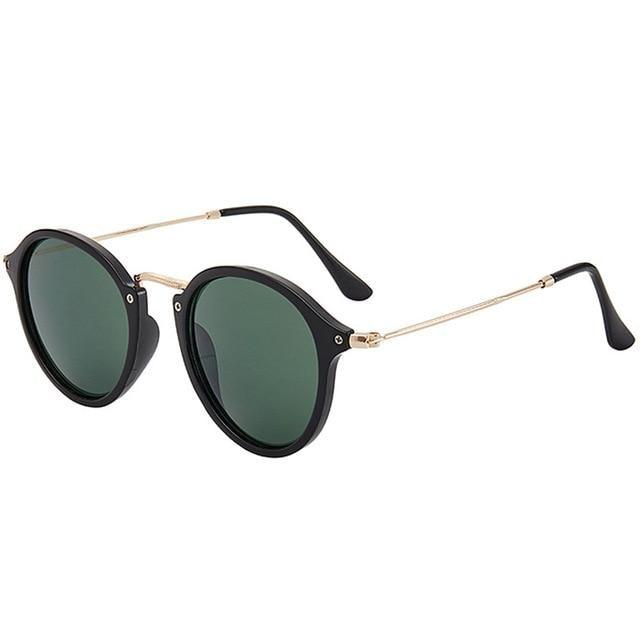 Round Retro Polarized Sunglasses Classic Round Retro Style Sunglasses For Men Fashionable Sunglasses for Men Women Vintage Style Sunglasses For Men Luxury Style Frames
