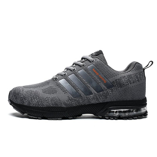 Air Cushion Low-Top Sneakers — Lace-Up