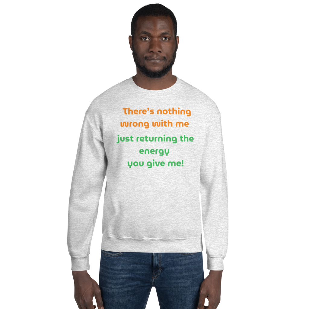 Matching Energy Unisex Crewneck Sweatshirt