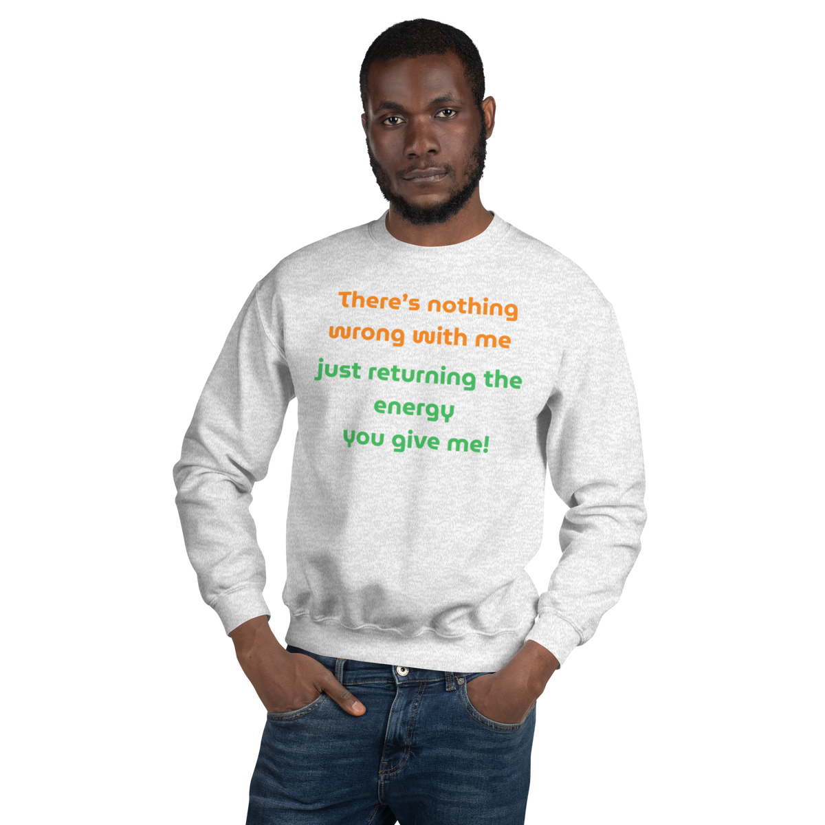 Matching Energy Unisex Crewneck Sweatshirt