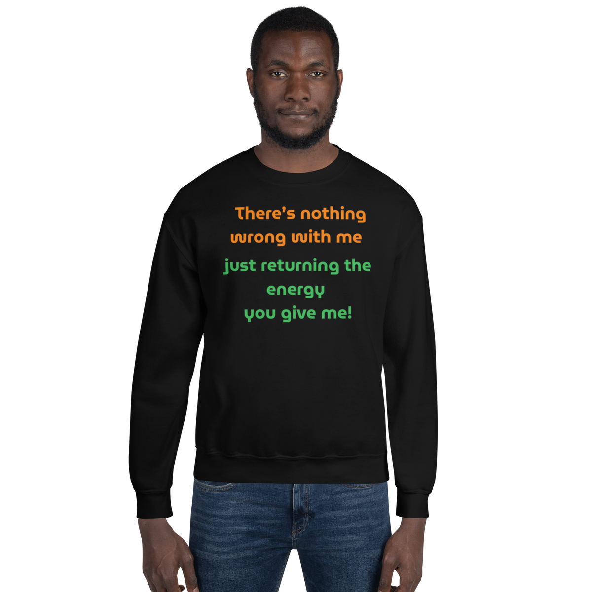 Matching Energy Unisex Crewneck Sweatshirt