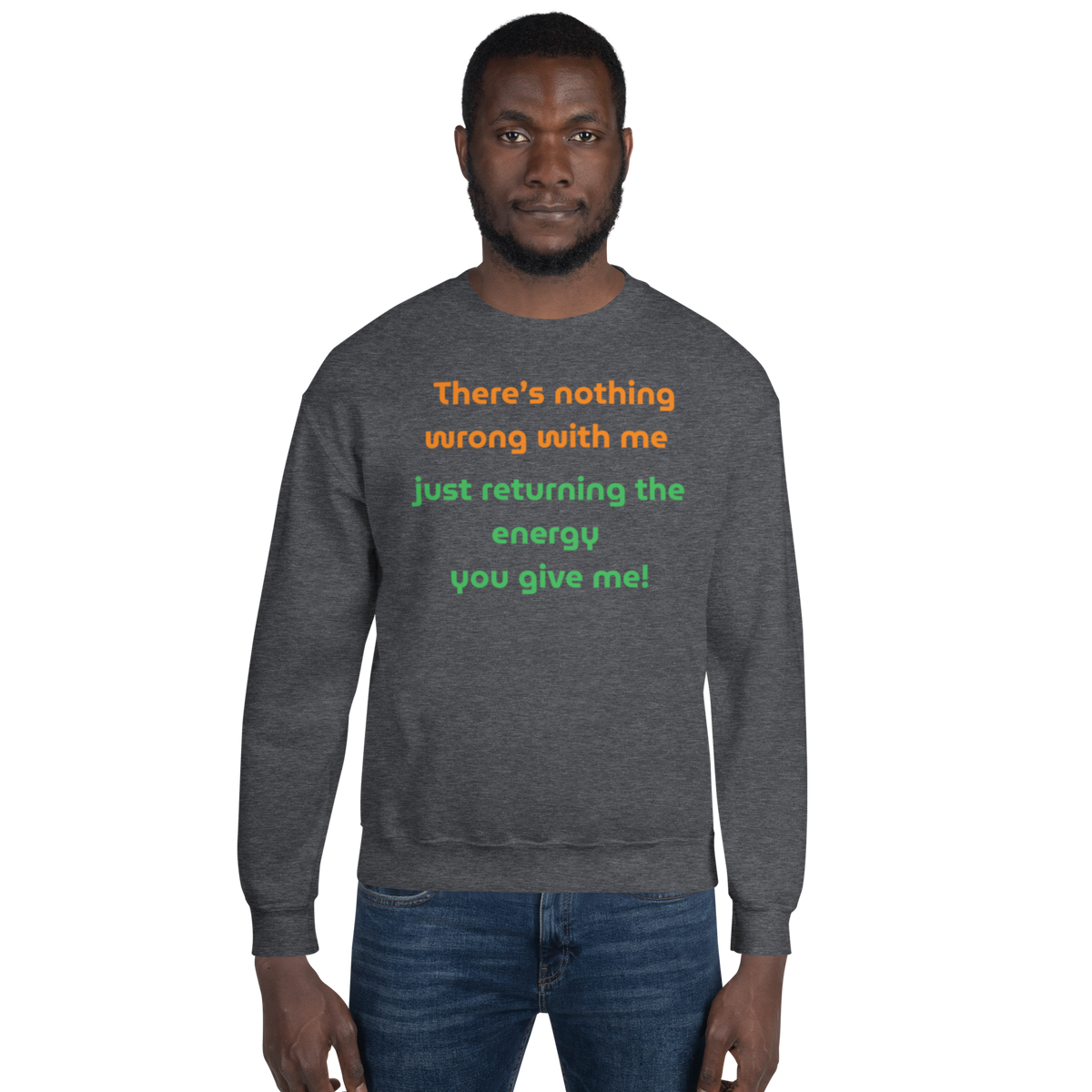 Matching Energy Unisex Crewneck Sweatshirt