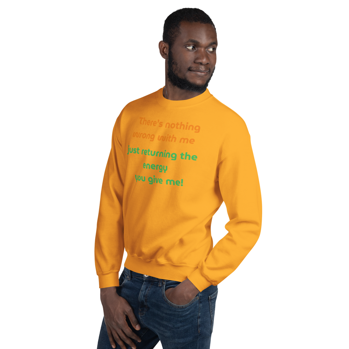Matching Energy Unisex Crewneck Sweatshirt