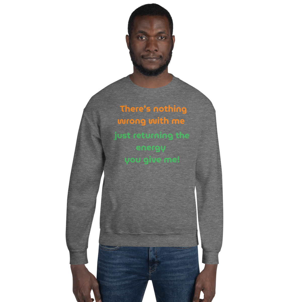Matching Energy Unisex Crewneck Sweatshirt