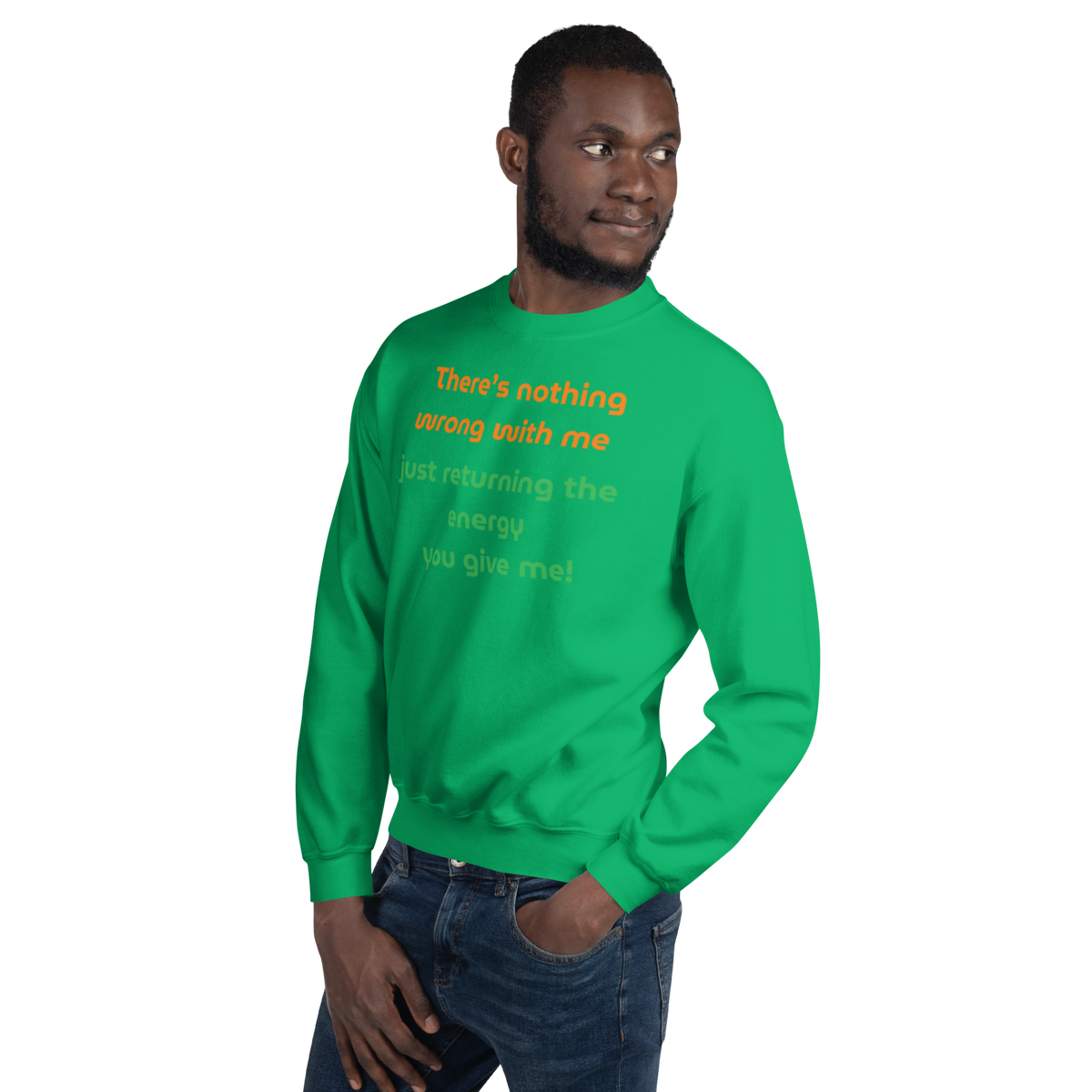Matching Energy Unisex Crewneck Sweatshirt