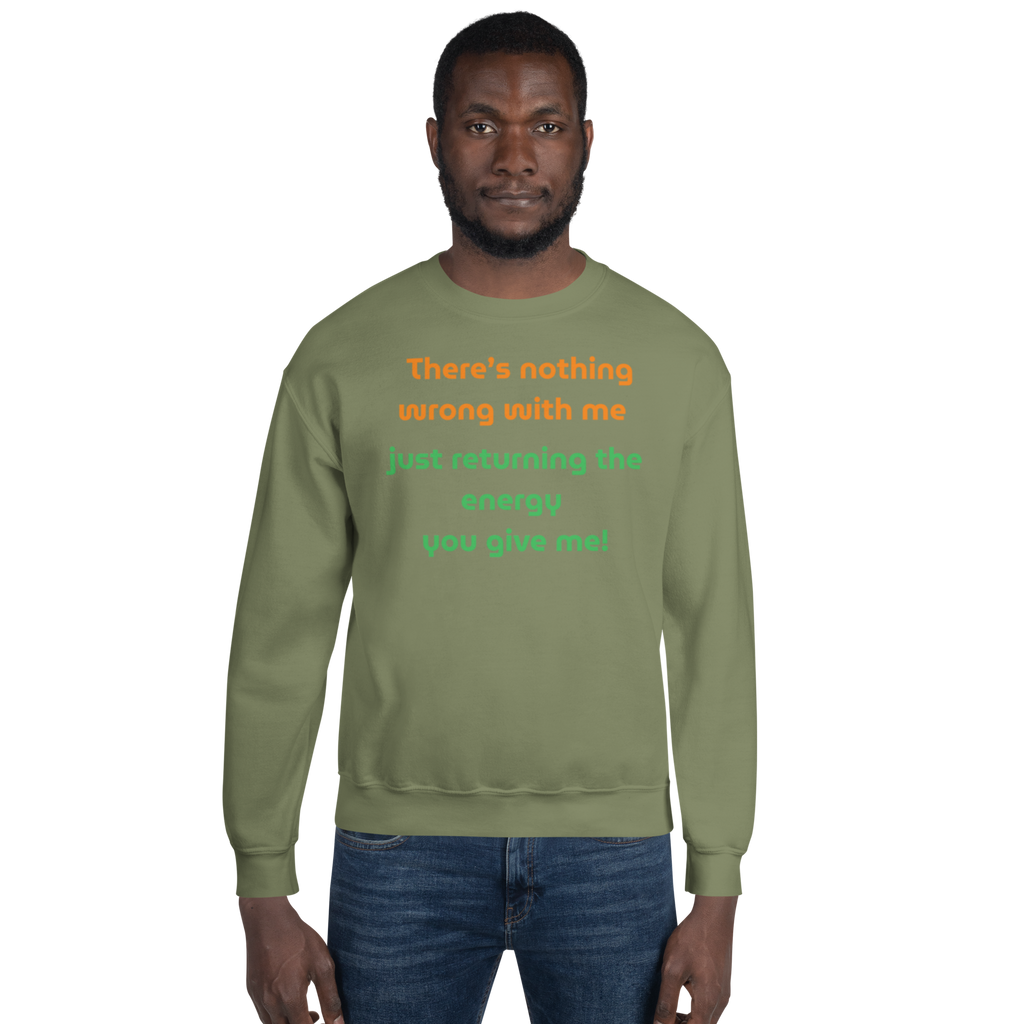 Matching Energy Unisex Crewneck Sweatshirt