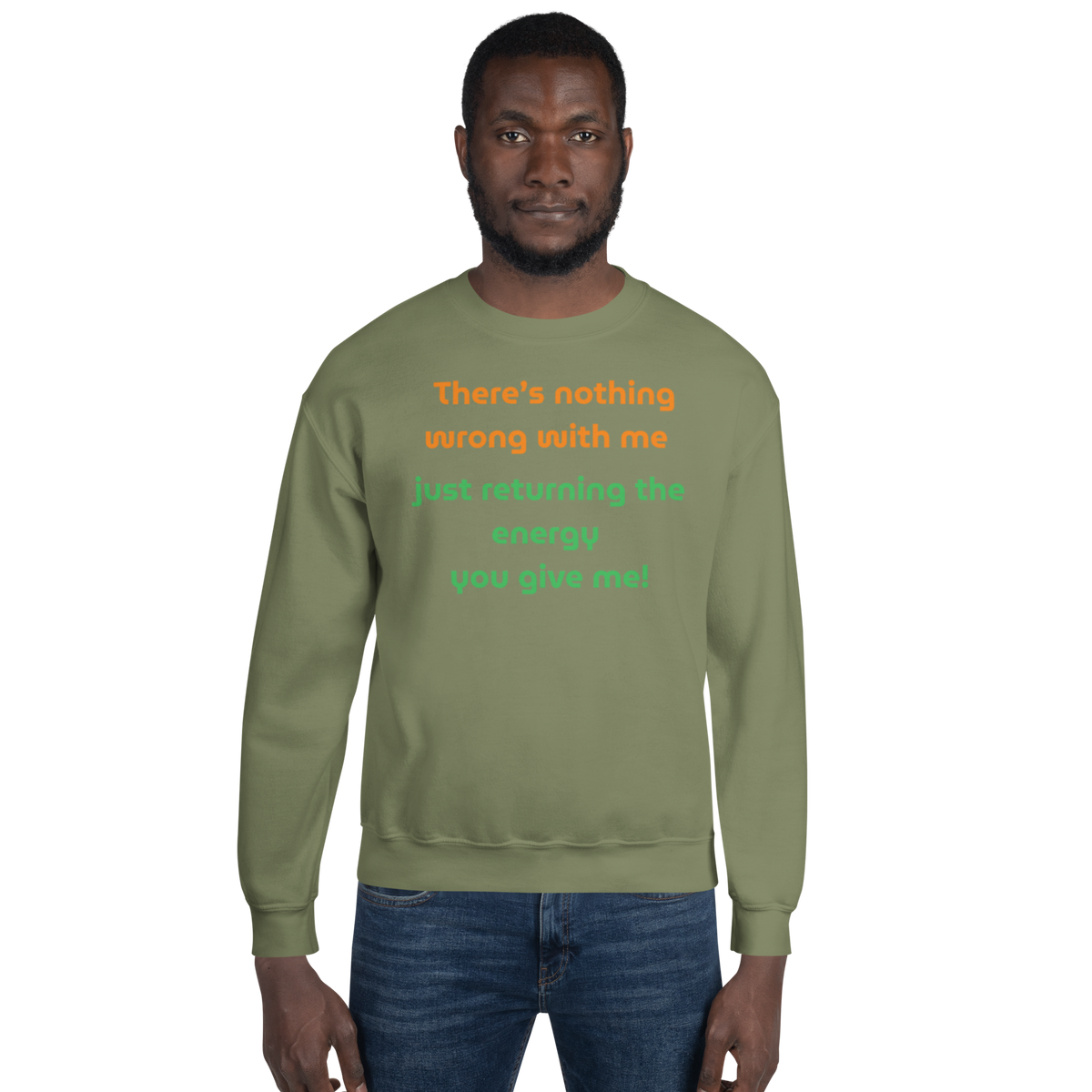 Matching Energy Unisex Crewneck Sweatshirt
