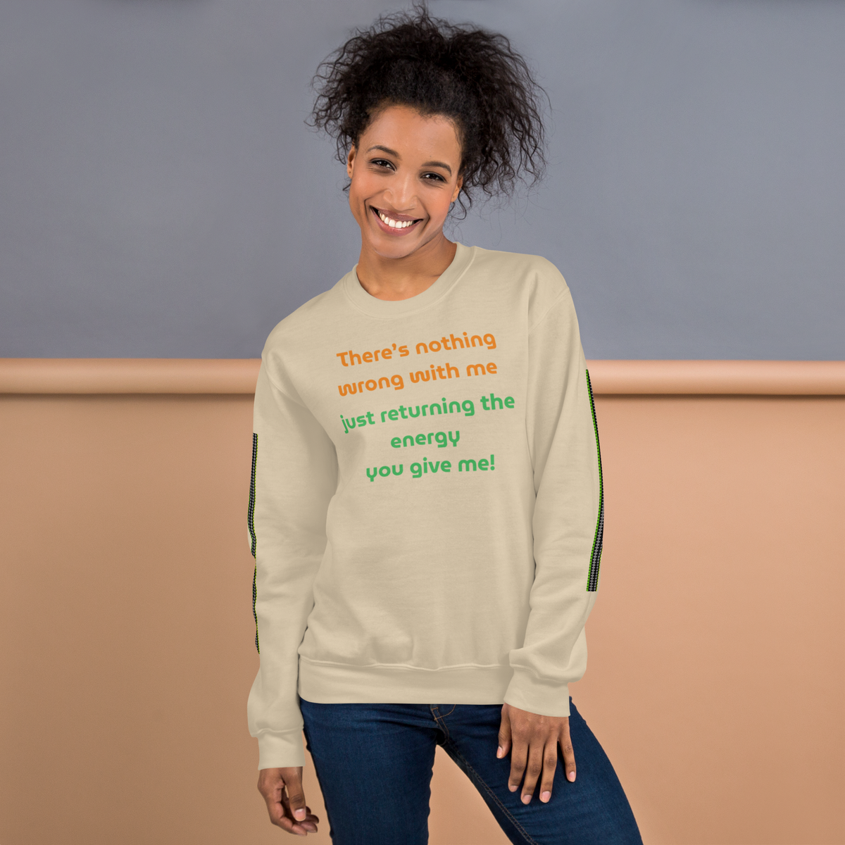 Matching Energy Unisex Crewneck Sweatshirt