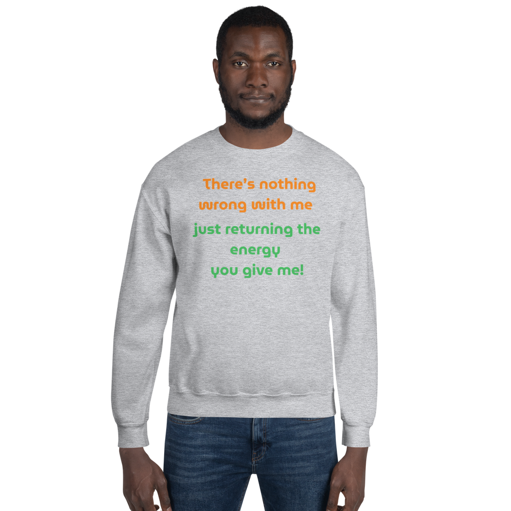 Matching Energy Unisex Crewneck Sweatshirt