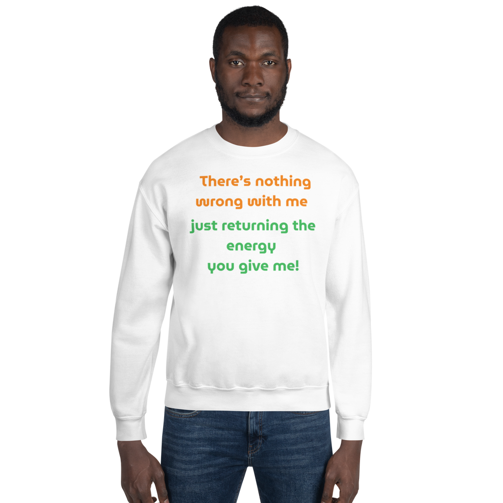 Matching Energy Unisex Crewneck Sweatshirt