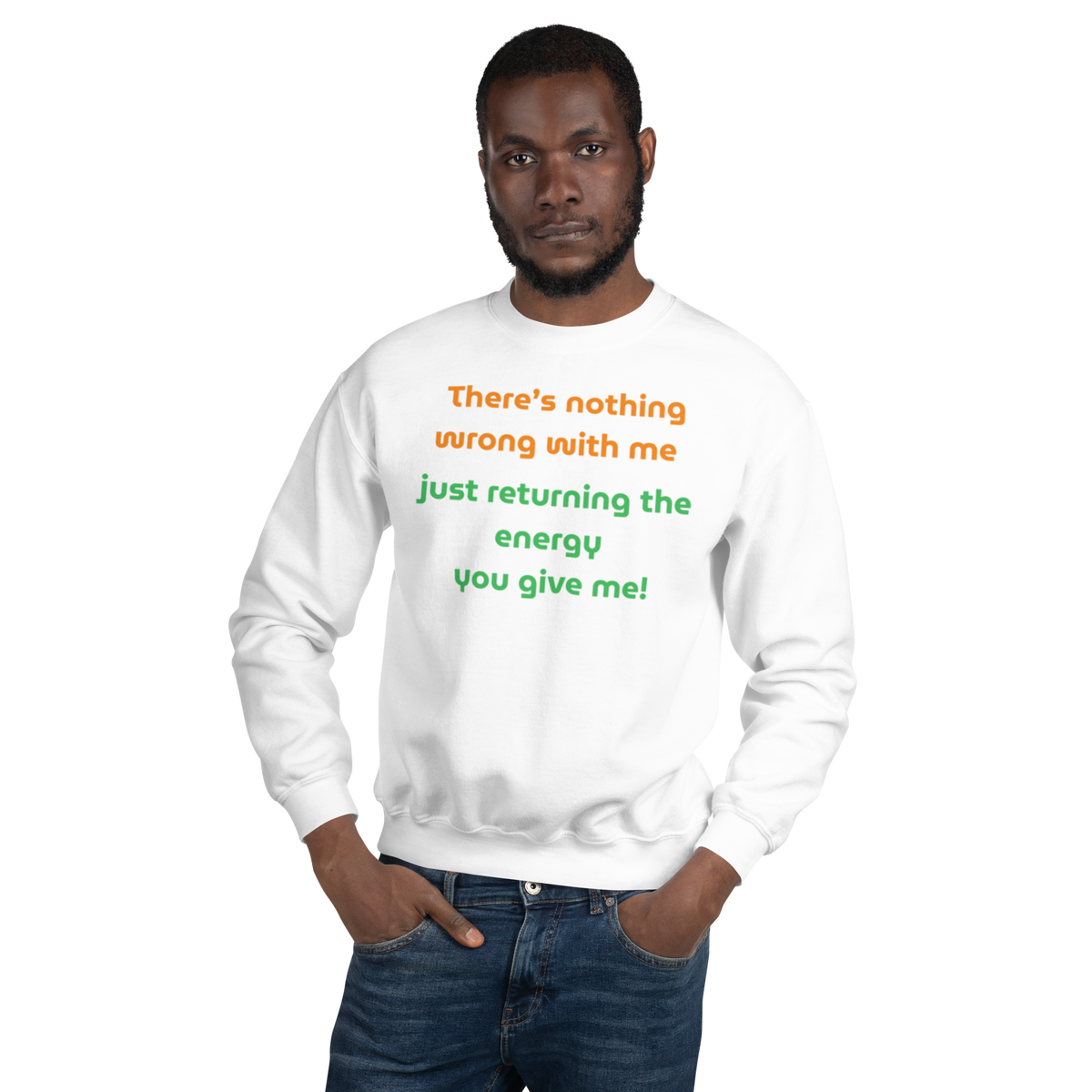 Matching Energy Unisex Crewneck Sweatshirt