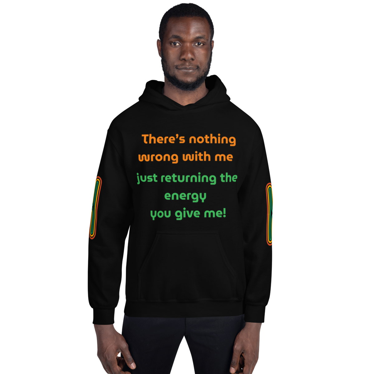 Matching Energy Unisex Hoodie (Orange)
