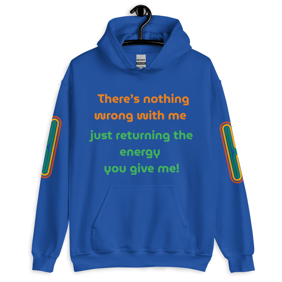 Matching Energy Unisex Hoodie (Orange)