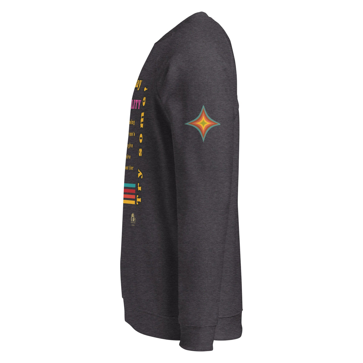 Accountability Unisex Organic Raglan Sweatshirt