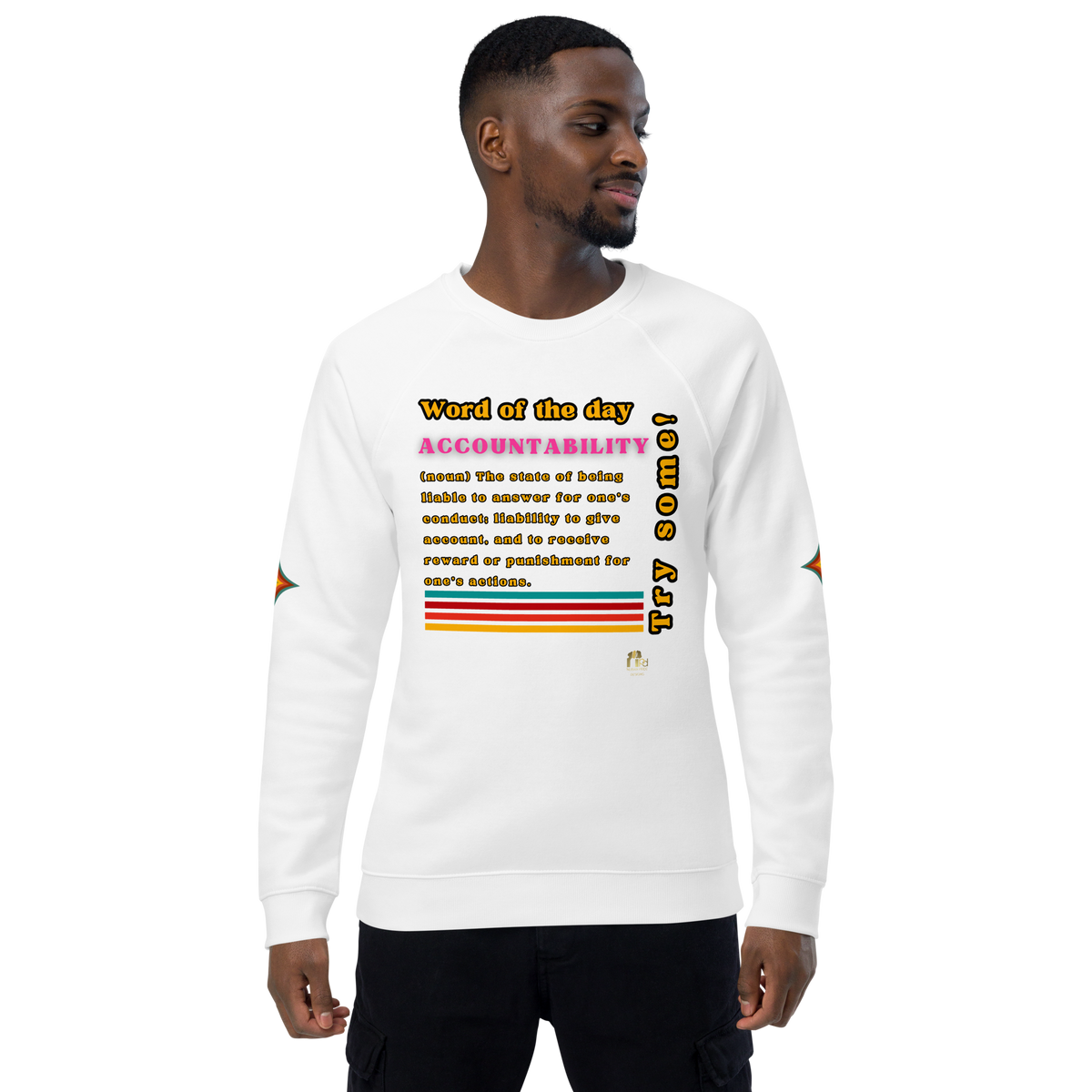 Accountability Unisex Organic Raglan Sweatshirt