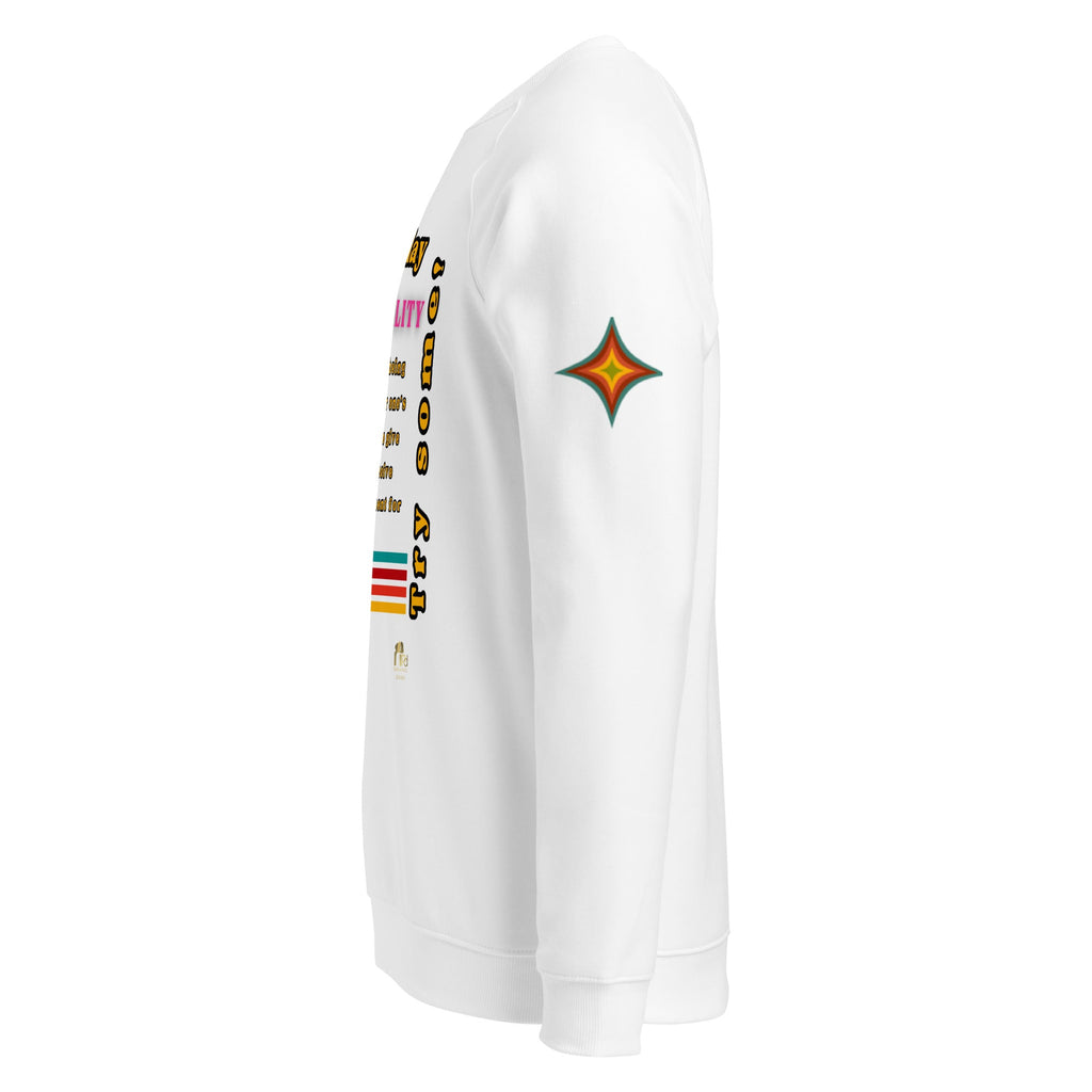 Accountability Unisex Organic Raglan Sweatshirt