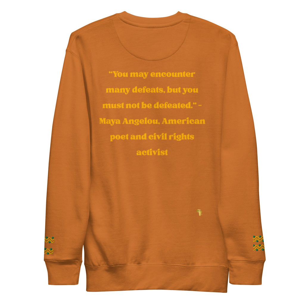 Maya Empowerment Premium Unisex Sweatshirt