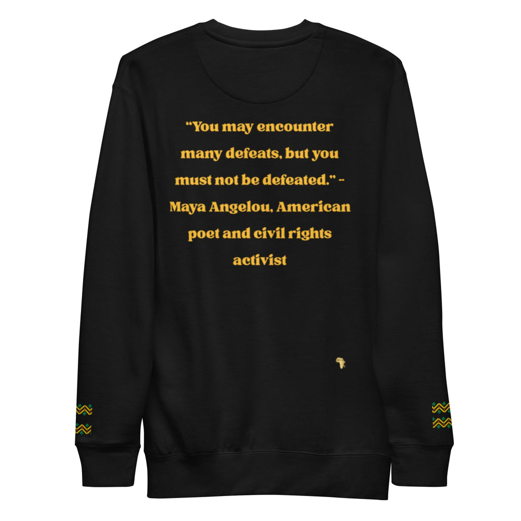 Maya Empowerment Premium Unisex Sweatshirt
