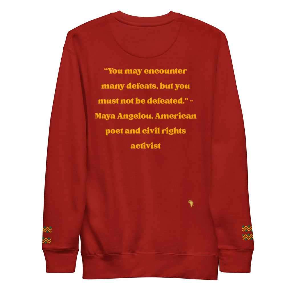 Maya Empowerment Premium Unisex Sweatshirt