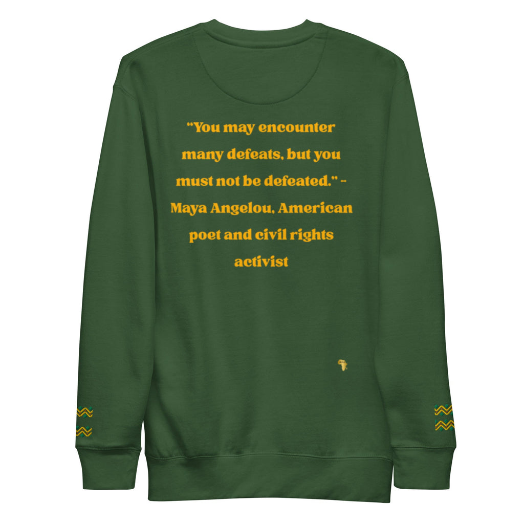 Maya Empowerment Premium Unisex Sweatshirt