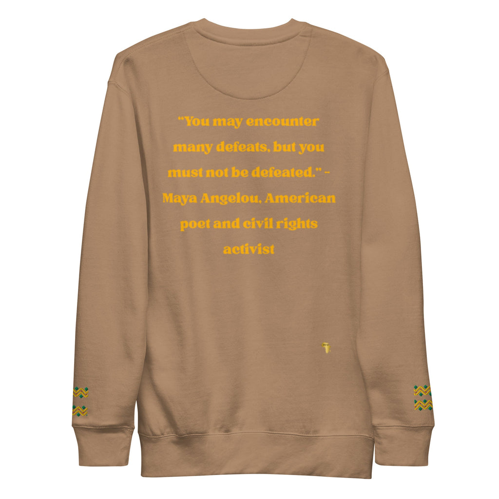 Maya Empowerment Premium Unisex Sweatshirt