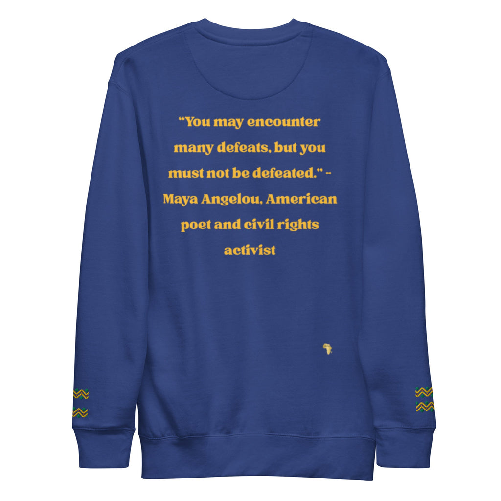 Maya Empowerment Premium Unisex Sweatshirt