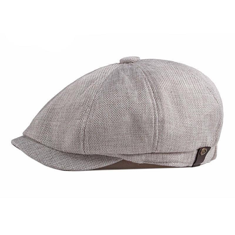 Vintage Men Beret Hats Classic Simple Winter Warm Caps Cotton Comfortable Autumn Beret Flat Hat Quality Durable Retro Men's Hat Unique Berets For Men Retro Cap