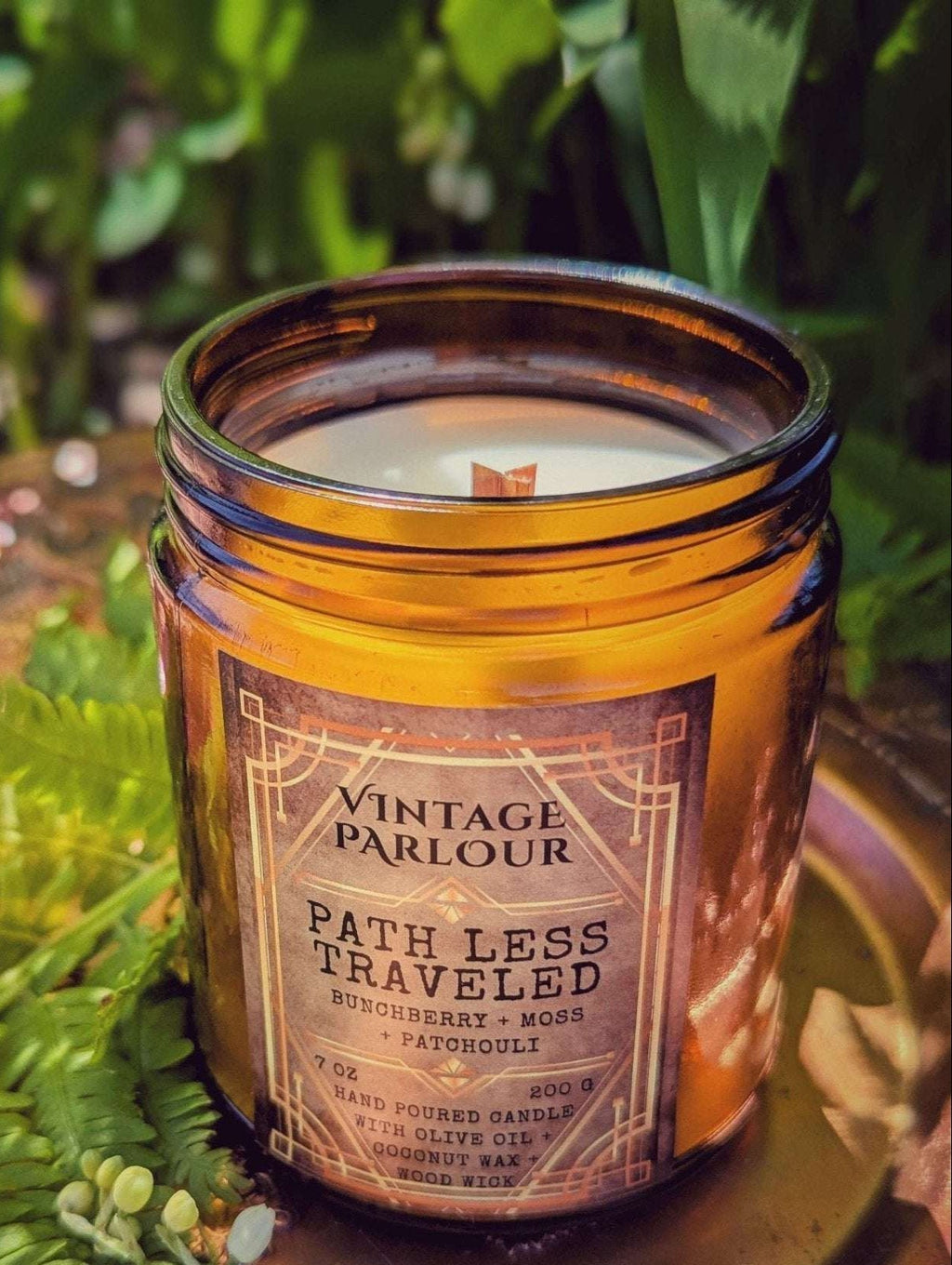 Wooden Wick Candle — Art Deco Scented