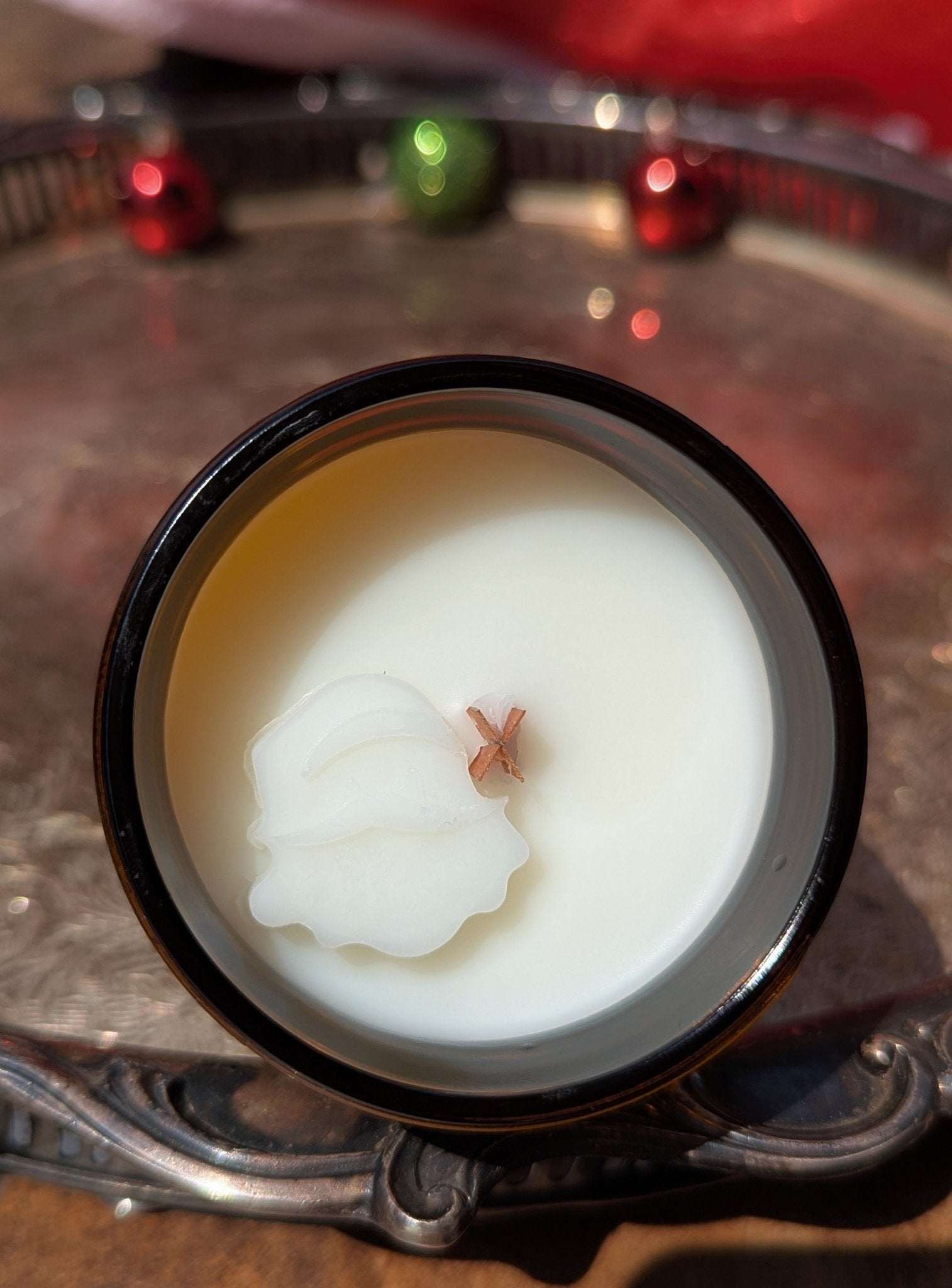 Vintage Wooden Wick Candle – Art Deco 1920s Inspired Scented Candle Gift